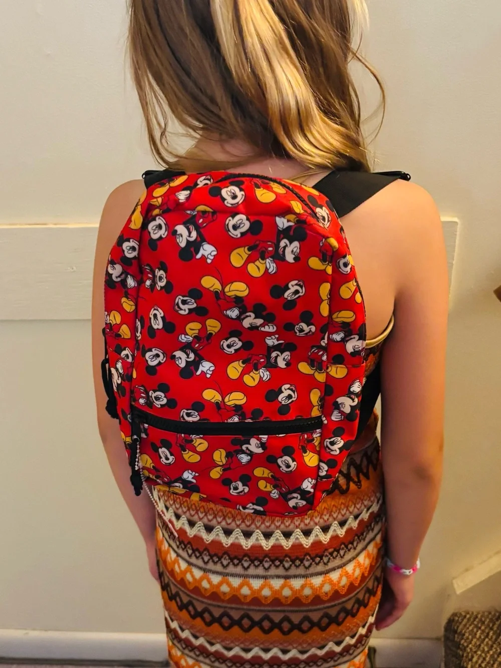 Disney Parks Mickey Mouse All-Over Print (AOP) Mini Backpack